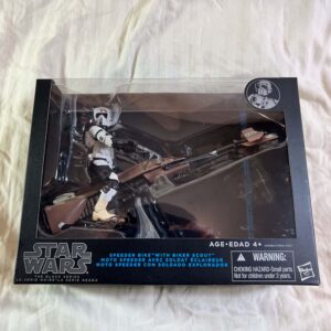 Speeder Bike with Biker Scout (Opened)
