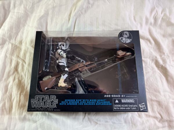 Speeder Bike with Biker Scout (Opened)